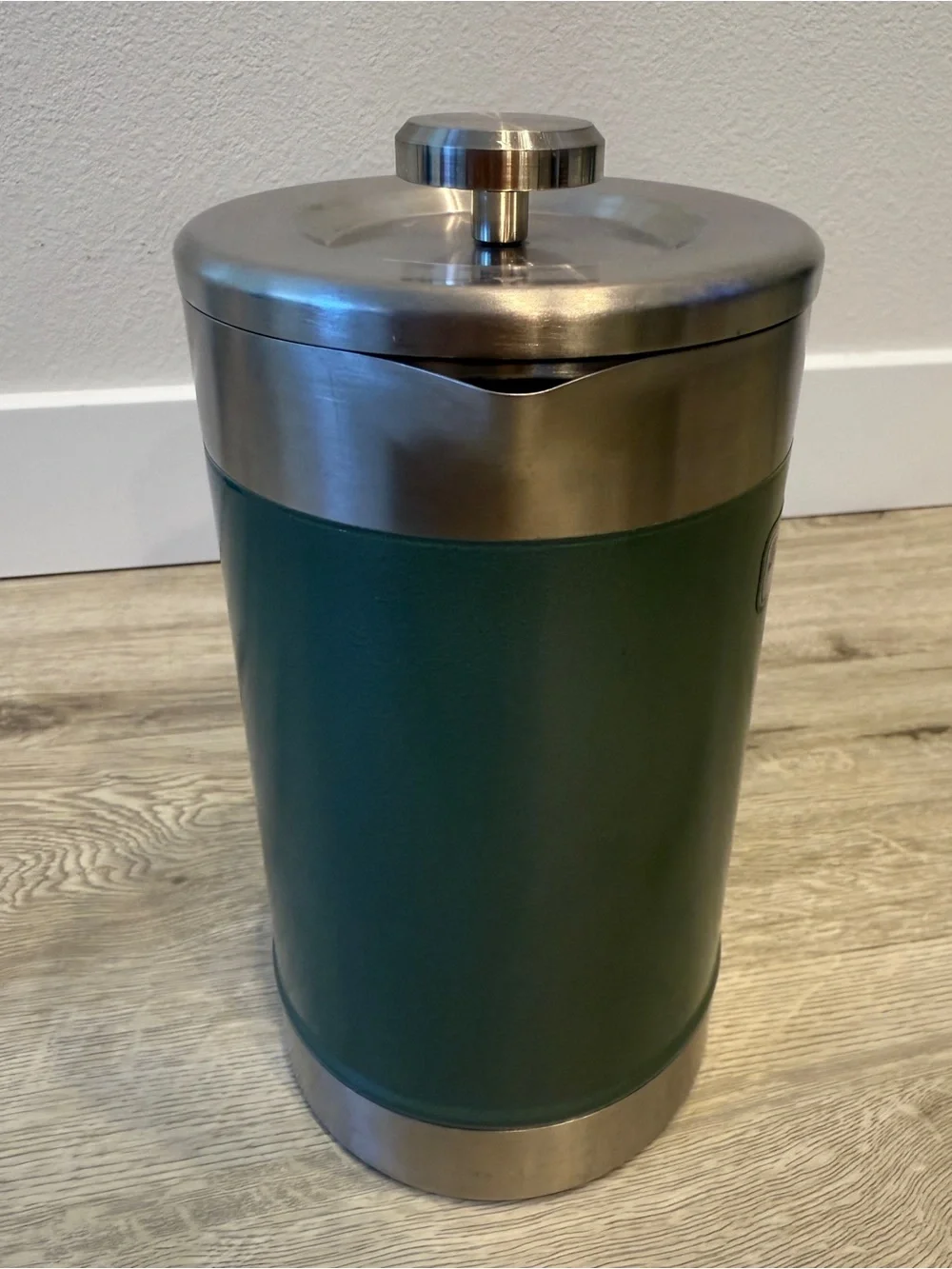 Stanley Classic Stay Hot Coffee French Press 48 oz Stainless Hammertone Green - Picture 9 of 14